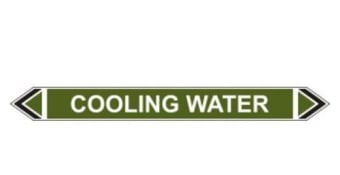 Picture of Flow Marker - Cooling Water - Green - Pack of 5 - [CI-13411]