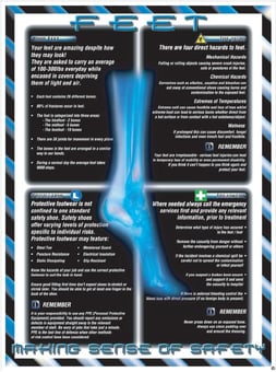 Picture of Foot Protection Poster - 600 x 800Hmm - Encapsulated - [AS-MSS6]