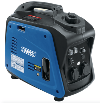 Picture of Draper DGI2000 Petrol Inverter Generator - 2.0KVA/1.6KW - DO-80956