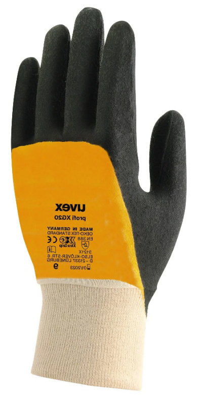 Uvex Profi Ergo XG20 Nitrile Rubber Safety Gloves - TU-60208 - (DISC-R)