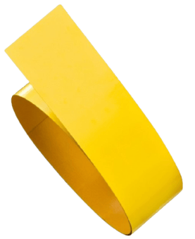 Picture of PROline Tape Steel for Forklift Traffic - 75mm x 1.5m long - Yellow - [MV-261.22.021]