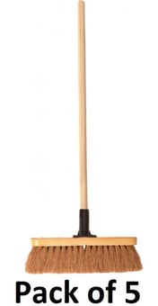 picture of Coco Brushes Complete with Handle - Pack of 5 - [CI-80088]