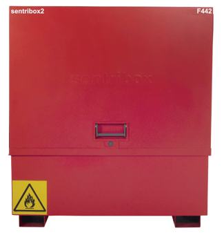 picture of Sentribox - XLOCK Flam/Chembox F442 - Flammable Storage Box - 1275H x 580W x 1170L mm - [SB-F442]