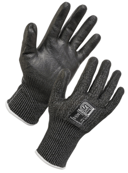 picture of Supertouch Deflector PF Cut Resistant Black/Grey Gloves - Pair - ST-SPG-27161
