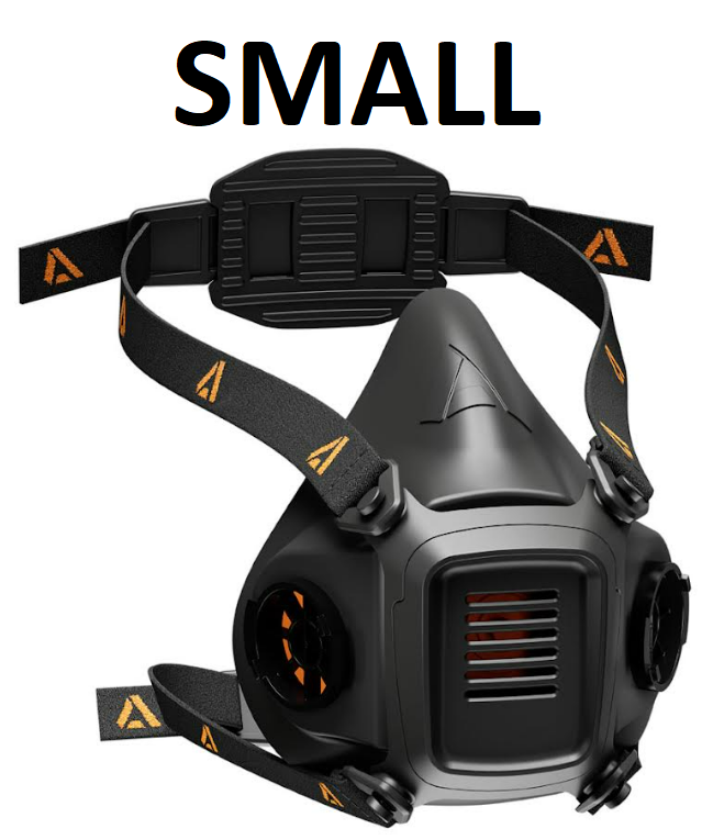 Alpha Sentinel Half Face Mask Small - [GL-ASRAS0001BD]