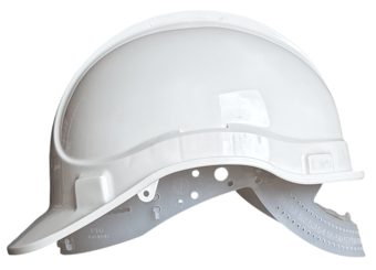 Picture of Short Dated White Helmet - [TY-HC300/NSB-RAL9003] - (DISC-W)