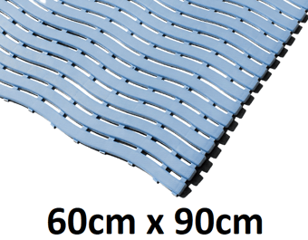 picture of Kumfi Step Anti-Slip Swimming Pool Mat Light Blue - 60cm x 90cm - [BLD-KM2436LB]