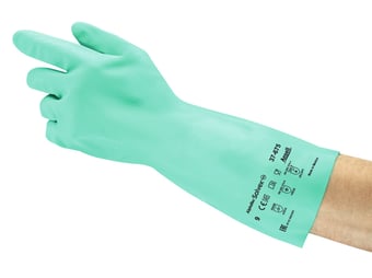 picture of Ansell Alphatec 37-675 Nitrile Classic Sol-Vex Food Safe Gloves - Pair - AN-37-675