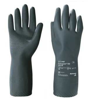 Picture of Camapren 720 Natural Latex Chemical Protective Gloves - HW-072008141E