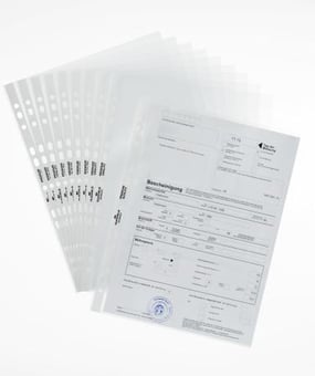 Picture of Durable - Punched Pockets A4 Premium - Transparent - Pack of 100 - [DL-267619]