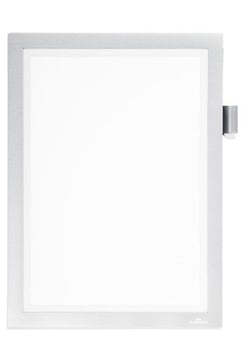 Picture of Durable - Self-adhesive Infoframe DURAFRAME NOTE A4 - Silver - 238 x 324mm - Single - [DL-499323]