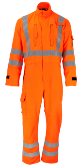Picture of ProGARM 4693 Lightweight Arc Coverall - Hi-Viz Orange - Regular Leg - PG-4693-RL - (LP)