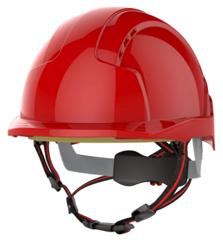 Picture of JSP EVOLite Skyworker Industrial Height Red Safety Helmet - [JS-AJS260-000-600]