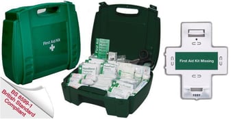 picture of Evolution Large British Standard Compliant Workplace First Aid Kits - [SA-605-K303PLG]