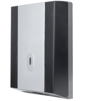 Picture of Lunar Paper Hand Towel Dispenser - Black/Silver - [BP-WPAD1B]