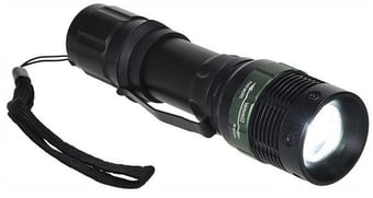 picture of Portwest PA54 Black Tactical Flashlight Torch - [PW-PA54BKR]