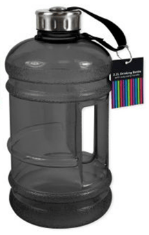 Picture of Large Gym Water Jug Bottle With Handle - 2.2 Litre - Black - [PD-AM2116-BLACK] - (NICE)