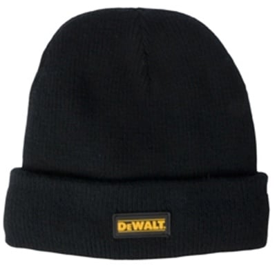 Dewalt Knitted Hat - Fleece Lined for Added Warmth - [SS-DWC13-001] - (DISC-W)