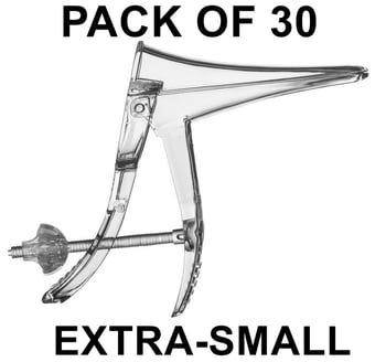 picture of Ultraspec Screening Vaginal Speculum - Extra-Small - Clinically Clean - 30 Pack - [VC-9121]