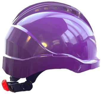 picture of Purple Climax Safety Helmet - Vented - Lightweight ABS - [CL-CURRO-LIGHT-PU]