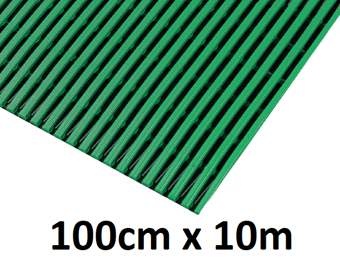 picture of Interflex Splash Multi-Use Anti-Slip Mat Green - 100cm x 10m Roll - [BLD-IF3933GN]