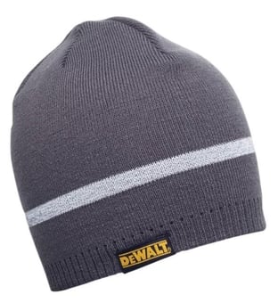 Picture of Dewalt - Grey Marl Knit Classic Beanie - 100% Acrylic - One Size - [SS-Beanie] - (DISC-R)