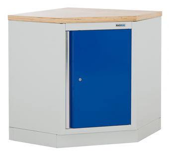 picture of BiGDUG Corner Cupboard - 948h x 864w x 864d mm - Multiplex Worktop - [BDU-TGC2GBM] - (LP)