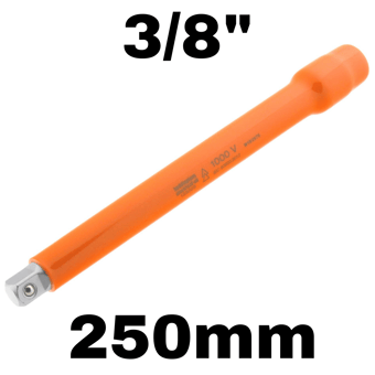 picture of Boddingtons Electrical Insulated 3/8" Square Drive Extension Bar - 250mm - [BD-132325]