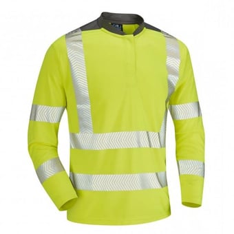 picture of Watermouth - Yellow Performance Sleeved T-Shirt - LE-T13-Y