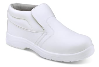 picture of Beeswift White Micro-Fibre Boots S2 SRC - BE-CF852