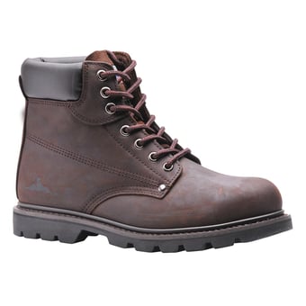 picture of Portwest - FW17 - Steelite Welted Safety Brown Boot - [PW-FW17BRR]