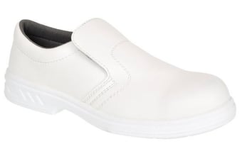 picture of Portwest - 02 - SRC - FW58 - Occupational Slip On White Shoe O2 - [PW-FW58WH]