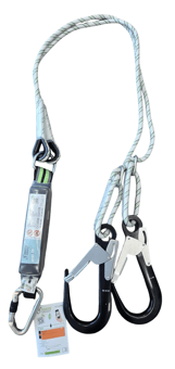Picture of Kratos Short Forked Energy Absorbing Kernmantle Rope Lanyard - [KR-FA3061420]