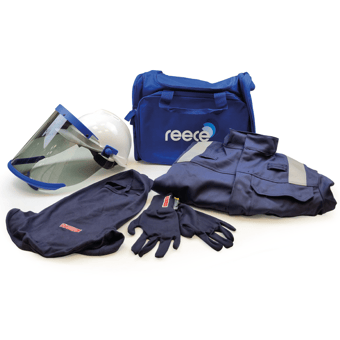picture of Reece Arc Flash PPE Kit - 12cal/cm2 Overall Rating - S-XXL - RS-KITELE9-12.1COV - (LP)