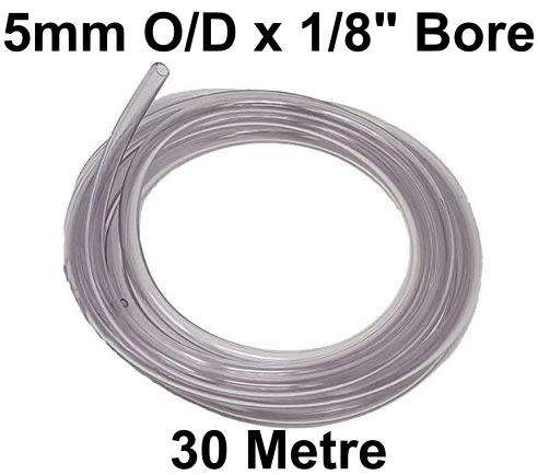 picture of Un-Reinforced PVC Hose - 5mm O/D x 30m - [HP-CP3/5]