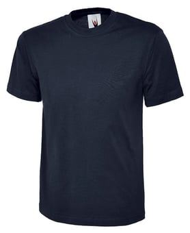 picture of Uneek Classic Cotton T-Shirt - Navy - UN-UC301-NY