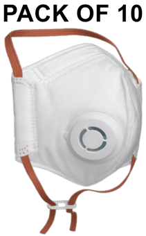 Picture of AIR+ FFP2 Valved Foldable Smart Mask - Pack of 10 - [AR-700000]