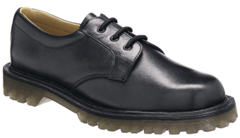 Picture of Stark - Black Grain Leather Non Metallic Shoes - [GN-4222]