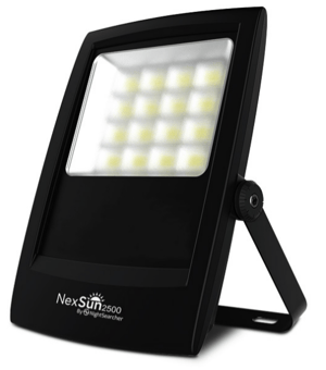 NexSun 2500 Slimline Solar Powered Flood Light 2500 Lumens NS
