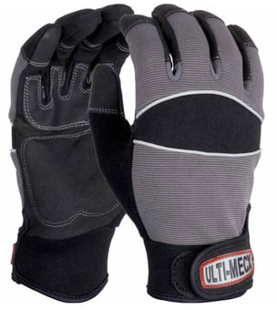 picture of Premium Mechanics Style All Five Digits Fully Enclosed Gloves - UC-KM15