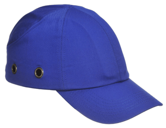 picture of Portwest - Classic Design Royal Blue Bump Cap - 7cm Long Peak - [PW-PW59RBR]