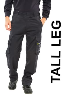 picture of Beeswift Arc Compliant Trousers - Navy Blue - Tall Leg - BE-CARC4NT