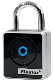 Picture of Master Lock Bluetooth Indoor Padlock - Black - [MA-4400EUREC]