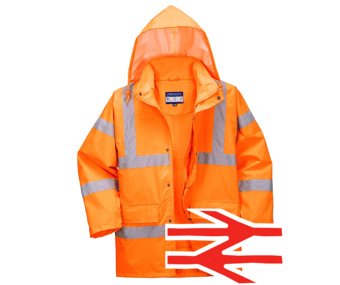 picture of Portwest - RT60 Orange Hi Vis Breathable Jacket - PW-RT60ORR