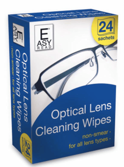 picture of Optical Lens Cleaning Wipes - 24 Sachets - [PD-ER001]