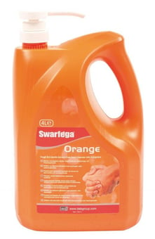 picture of Swarfega Orange Hand Cleanser Pump - [BL-SOR4LMP] - (NICE)