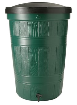 picture of Garland 200Ltr Barrel Water Butt - Includes Tap & Child Safety Lid - [GRL-W3104]