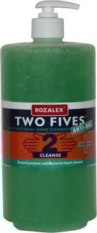 Picture of Rozalex - TWO FIVES Anti-Bacterial Hand Cleanser - 1L Bottle - [RO-6043881/6] - (DISC-W)