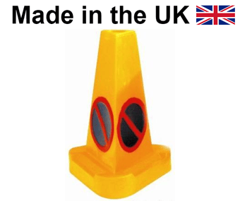 picture of Jsp Mk™2 Reflective 'No Waiting' Cone - [JS-JAD081-120-200]