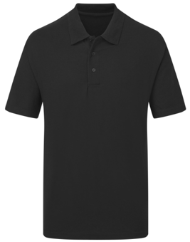 picture of Ultimate Everyday Apparel - Piqué Polo - Black - BT-UCC003-BLK